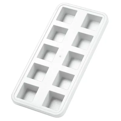 Produktbild von Eiswürfelform "Quadrate" weiß