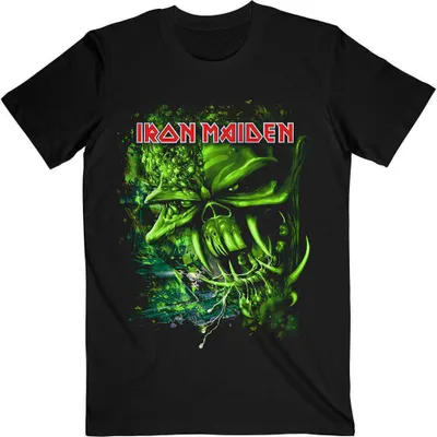 Image de T-Shirt unie Iron Maiden : Final Frontier Vert