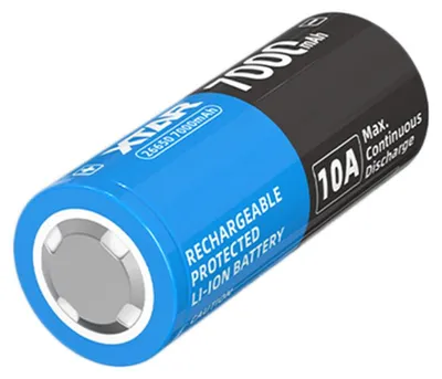 Produktbild von XTAR 26650 - 7000mAh, 3,6V - 3,7V Li-Ion-Akku PCB geschützt Max Power 10A