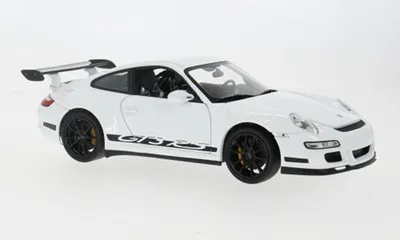 Produktbild von Welly WEL18015we - 1/18 / Porsche 911 (997) GT3 RS, weiss/Dekor - Neu
