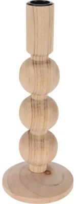 Produktbild von Kerzenständer aus Holz, H. 23 cm