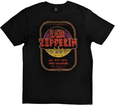Produktbild von Led Zeppelin 1971 Wembley Black S T-Shirt