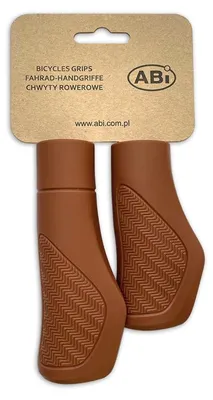 Produktbild von ABI Flexible Griffe 130 95 mm - braun