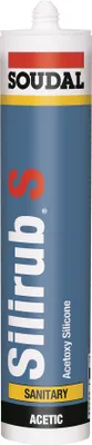Produktbild von Soudal Silirub S 300 ml Schwarz