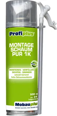 Produktbild von ProfiPlus Montageschaum 1K PolyurethanSchaum 500 ml