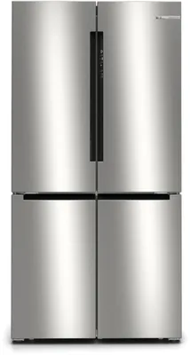 Zdjęcie produktu dla Bosch Serie 4 KFN96VPEA, Wolnostojący, Drzwi francuskie, Stal nierdzewna, 605 l, SN-T, C