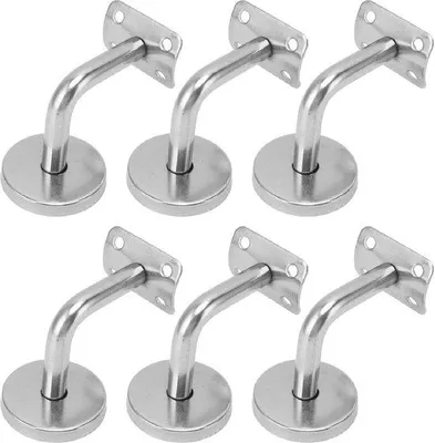 Produktbild von Famanu Halter aus massivem 304 Edelstahl - Robuste Treppenstütze