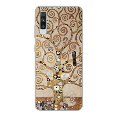 Produktbild von MuchoWow® Handyhülle Schutzhülle Hülle für Samsung Galaxy A70 Der Baum des Lebens - Gustav Klimt Silikon Softcase Handy Hülle - Schutzhaube
