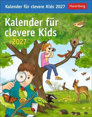 Produktbild von Kalender für clevere Kids Tagesabreißkalender 2027