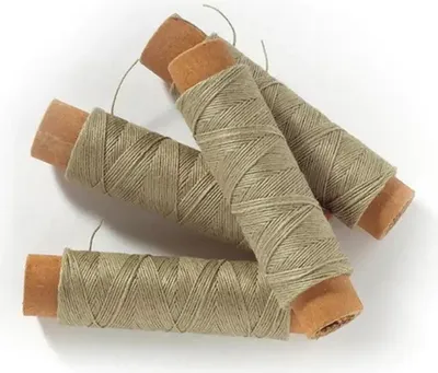 Obrázok produktu pre Bavlnená niť, neblečená, 2 kotúče, 0,15 mm x 25 m