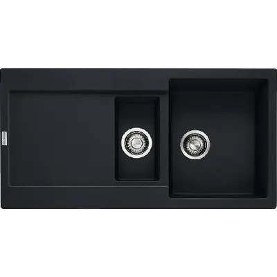 Produktbild von Franke Maris - Fragranit-Spüllbecken MRG 651, 970x500 mm, schwarz matt 114.0637.578