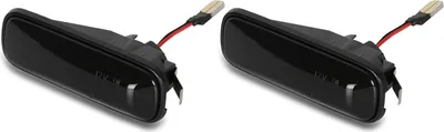 Immagine prodotto di Indicatori di direzione laterali a LED neri compatibili con HONDA LEGEND KA7 | KA8 | KA9 | Anno di produzione 1990-2004