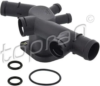 Produktbild von TOPRAN 111 229 Kühlmittelflansch für VW New Beetle Schrägheck (9C1, 1C1) Wasserflansch
