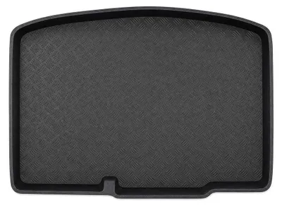 Productafbeelding van Rubberen kofferbakmat voor Toyota Yaris III 2011-2019 – zwart, op maat
