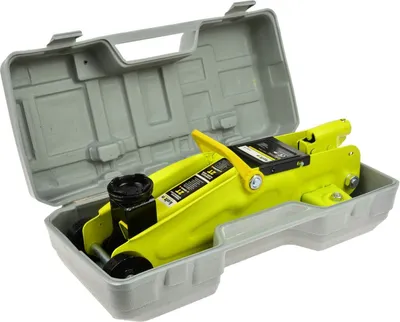 Image de KELTIN Cric hydraulique mobile 2t, 135-315mm en coffret plastique K00276