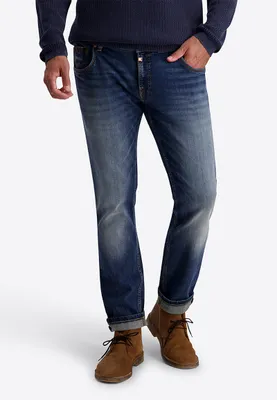 Produktbild von Timezone Modische Jeans Slim Fit Normale Bundhöhe Used-Waschung Größe: 30W / 34L