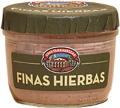 Produktbild von Paté Casa Tarradellas | Finas Hierbas | Schweineleberpastete mit feinen Kräutern | 125 g