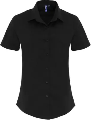 Immagine prodotto di Premier - Camicetta da donna a maniche corte RW6586 (2XL) (Nero)