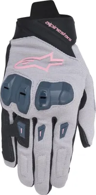 Immagine prodotto di Guanti STELLA SP X 1, ALPINESTARS, da donna (grigio/nero/grigio scuro/rosa, taglia S)