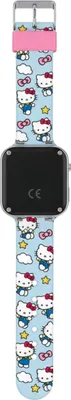 Image de Montre LED Hello Kitty avec bracelet imprimé