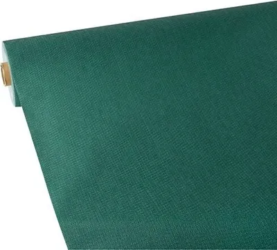 Produktbild von Papstar Tischdecke, stoffähnlich, Vlies "soft selection plus" 25 m x 1,18 m dunkelgrün, 2 x 1 Rolle