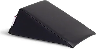 Produktbild von Habys Lagerungskeil, für Massage und Therapie, Lagerungskissen, Lagerungsmaterial, Physiotherapie, Orthopädisch, Grüße:20x15x10cm Schwarz