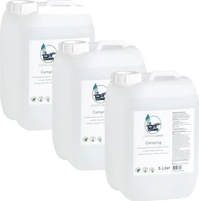 Produktbild von 3x 5 Liter membraclean Trinkwasseraufbereitung Camping & Wohnmobile Sparset