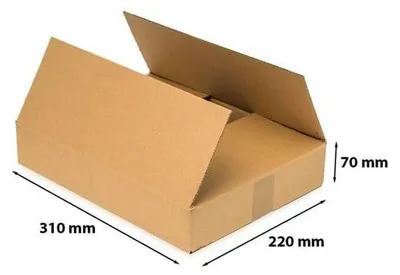Image de Carton pliable 310 x 220 x 70 mm A4  B360