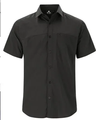 Produktbild von Whistler Jeromy M Functional Shirt Herren Hemd kurzarm Schwarz XL