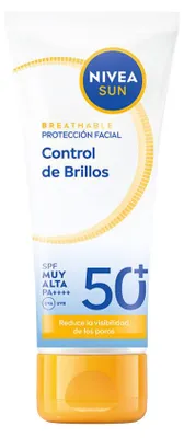 Obrázek produktu pro SUN Ochranný krém na obličej Shine Control SPF50+ 40 ml