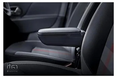 Produktbild von ARMSTER S Armlehne kompatibel für FORD FIESTA 2008-2017 [schwarz,] nachrüstbare Mittelarmlehne mit Staufach