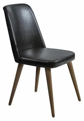 Produktbild von Luxus Einrichtung Neu Stuhl Polster Schwarz Möbel Designer Stühle Esszimmer