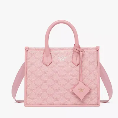 Produktbild von MCM Handtasche Damen Himmel Tote Lauretos Pink MWTESAC01P6001