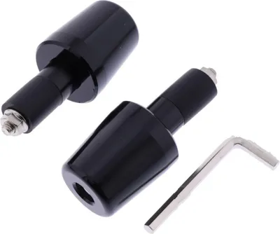 Produktbild von Lenkerenden JMP Stahl schwarz 17mm