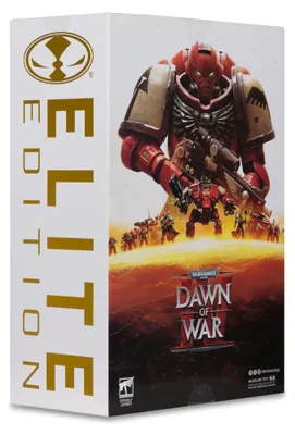 Zdjęcie produktu dla Warhammer 40.000: Dawn of War – figurka z serii McFarlane Elite Edition: Kapitan Cyrus (Dawn of War 4) – 20 cm