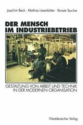 Produktbild von Der Mensch im Industriebetrieb
