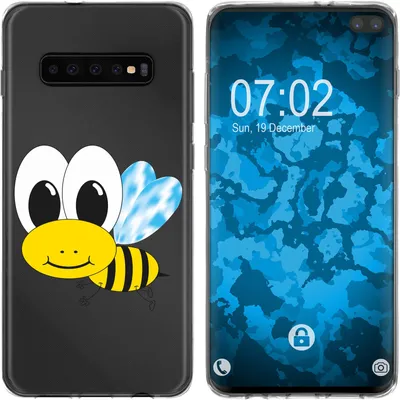 Produktbild von PhoneNatic Case kompatibel mit Samsung Galaxy S10 Plus Silikon-Hülle Cutiemals M1