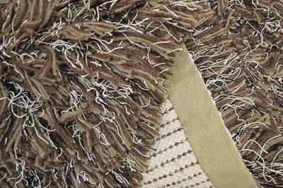 Zdjęcie produktu dla Shaggy wool 22 dark brown (170x240 cm)