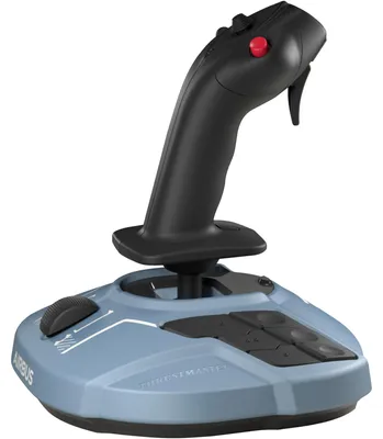 Zdjęcie produktu dla Thrustmaster TCA Sidestick Airbus edition, Drążek sterowniczy, PC, Analogowa/Cyfrowa, Przewodowa, USB, Czarny, Niebieski