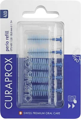Zdjęcie produktu dla CPS 410 Perio Interdental Toothbrush Refill 2,8 - 10,0 mm 1 - Curaprox