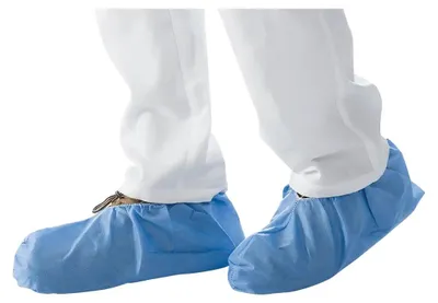 Produktbild von Sir Safety Schuhüberzieher aus SMS-Vlies 18x41 cm 100 Stück, One size, HELLBLAU