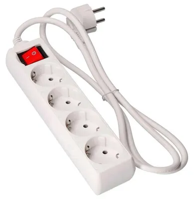 Immagine prodotto di Presa multipla a 4 vie con interruttore EDM 41064 Schuko (5 m)