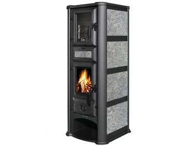 Obrázek produktu pro TIM SISTEM, krbová kamna na TP Lederata Plus ECO 8,2 kW šedá