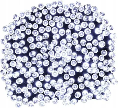 Zdjęcie produktu dla Lampki Choinkowe Białe 500 Led 32M 8 Trybów - Świetlne Dekoracje Świąteczne