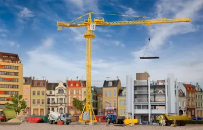 Produktbild von Kibri 10202 - H0 LIEBHERR Turmdrehkran - Neu