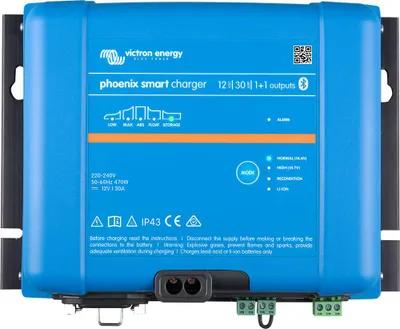 Produktbild von Victron Phoenix Smart IP43 Charger 12/30(1+1) 120-240V