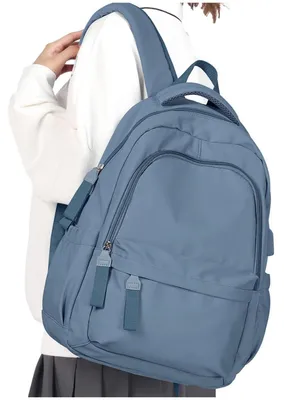 Produktbild von Schulrucksack für Mädchen und Jungen, wasserdicht, mit Laptopfach, Königsblau
