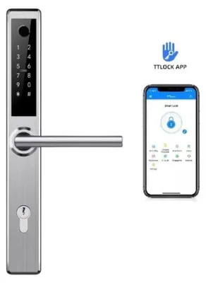 Immagine prodotto di BOT Maniglia intelligente TTLOCK HR1 argento senza cilindro