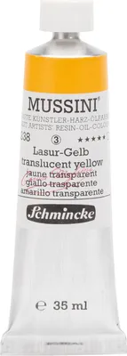 Schmincke 35ml MUSSINI Lasur-Gelb Öl 10 238 009