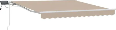 Immagine prodotto di Tenda Retrattile Beige 350 x 250 cm Tessuto e acciaio